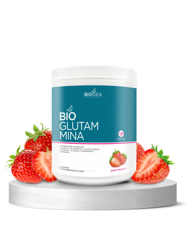 BIO GLUTAMMINA Gusto Fragola 180 gr
