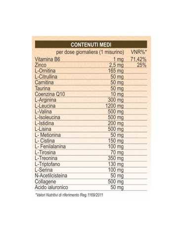 BIO AMINO E+  Gusto Vaniglia 300 gr